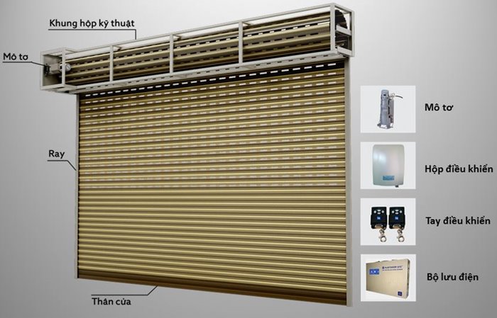 Lắp đặt cửa cuốn Austdoor